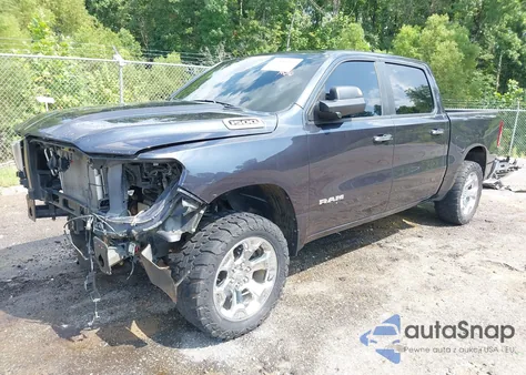 2020 Ram 1500 Big Horn 4X4 5'7 Box z USA, uszkodzony, nr VIN 1C6SRFFT6LN232040